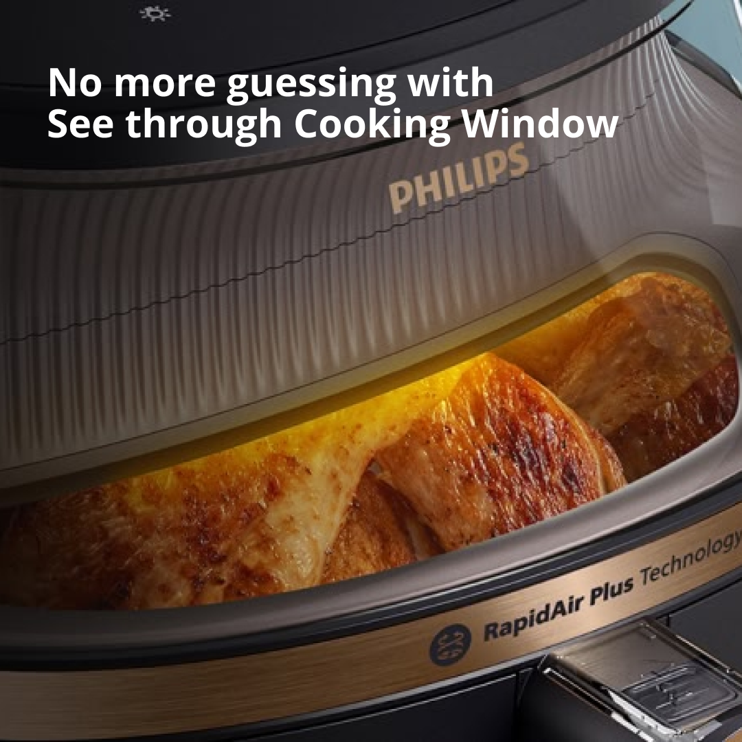 Philips Digital 7.2 Ltr Airfryer with Rapid Air Technology - NA342/00