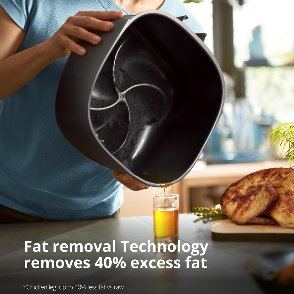 Philips Digital 7.2 Ltr Airfryer with Rapid Air Technology - NA342/00