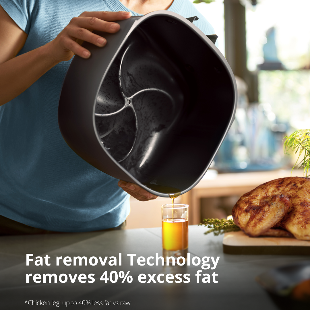 Philips Digital 7.2 Ltr Airfryer with Rapid Air Technology - NA342/00