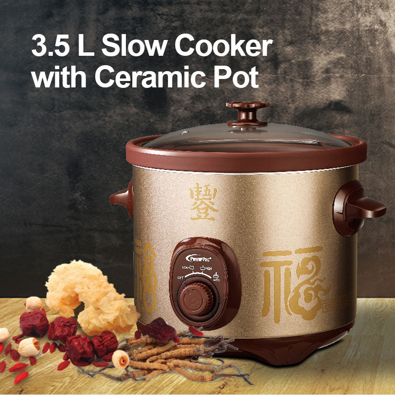3.5L Slow Cooker with Ceramic Pot (PPSC35)