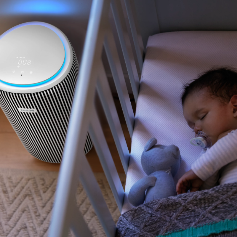 Refurbished Philips Smart Air Purifier for Home with real time AQI Display and covers upto 600 sqft - AC3220/60