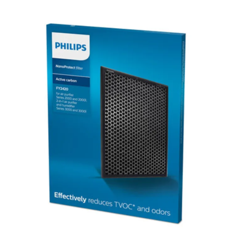 Philips Activated Carbon 2000 Series Replacement Air Purifier Filter FY2420/10 for AC2887/20| AC2892/20| AC2882/20 - EMP