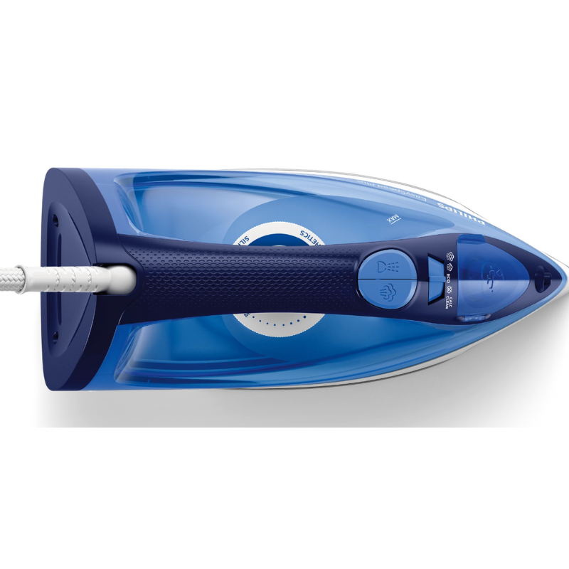 Philips EasySpeed Steam iron Ceramic soleplate 2200W Blue - GC2145/20 - EMP