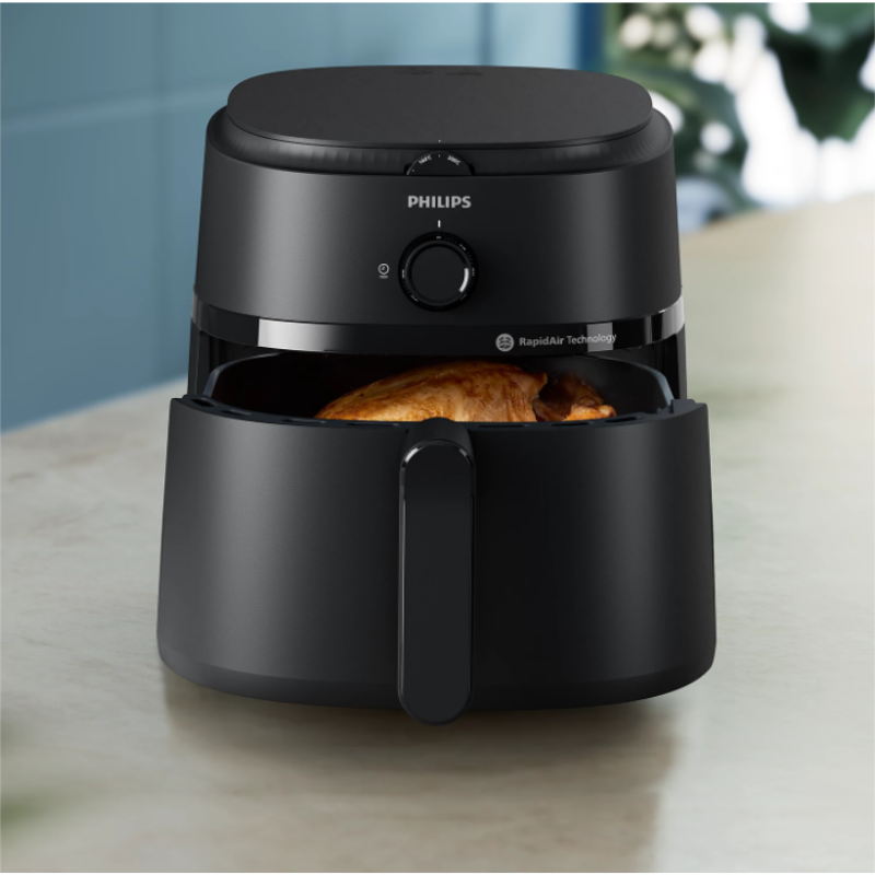 Philips 6.2L Extra Large Airfryer with Rapid Air Tech - Up to 90% Less Fat - NA130/00 - Emp