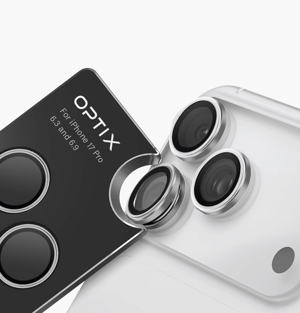 Optix Prime<br>Stainless Steel Camera Lens Protector