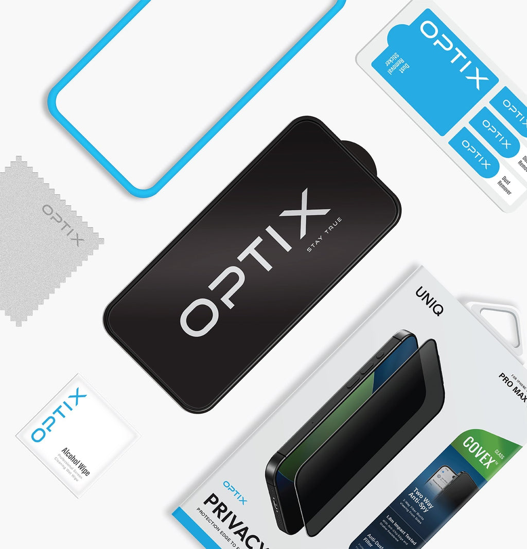 Optix Covex™ Privacy<br>2-Way Privacy Filter Screen Protector