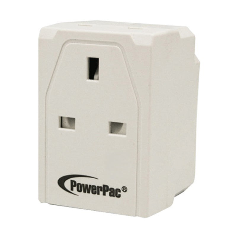 Adapter with 3-Pin Plug – 3-Way 3-Pin Sockets, PP144