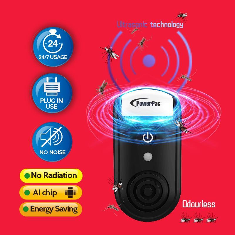 Ultrasonic insect Repellent Insect Killers Mosquito Killer with night light (PP306)
