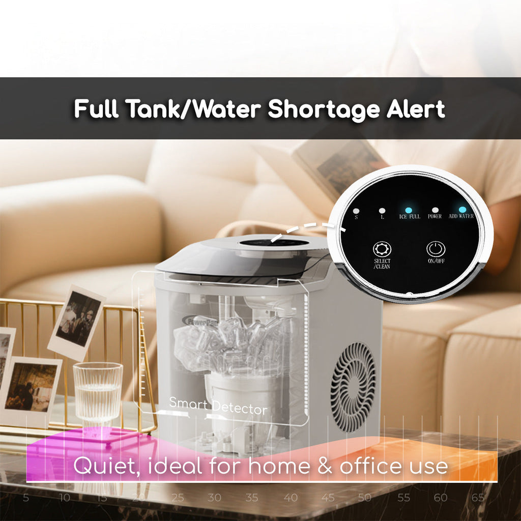 ICE Maker household mini round ice making machine (PP3508)