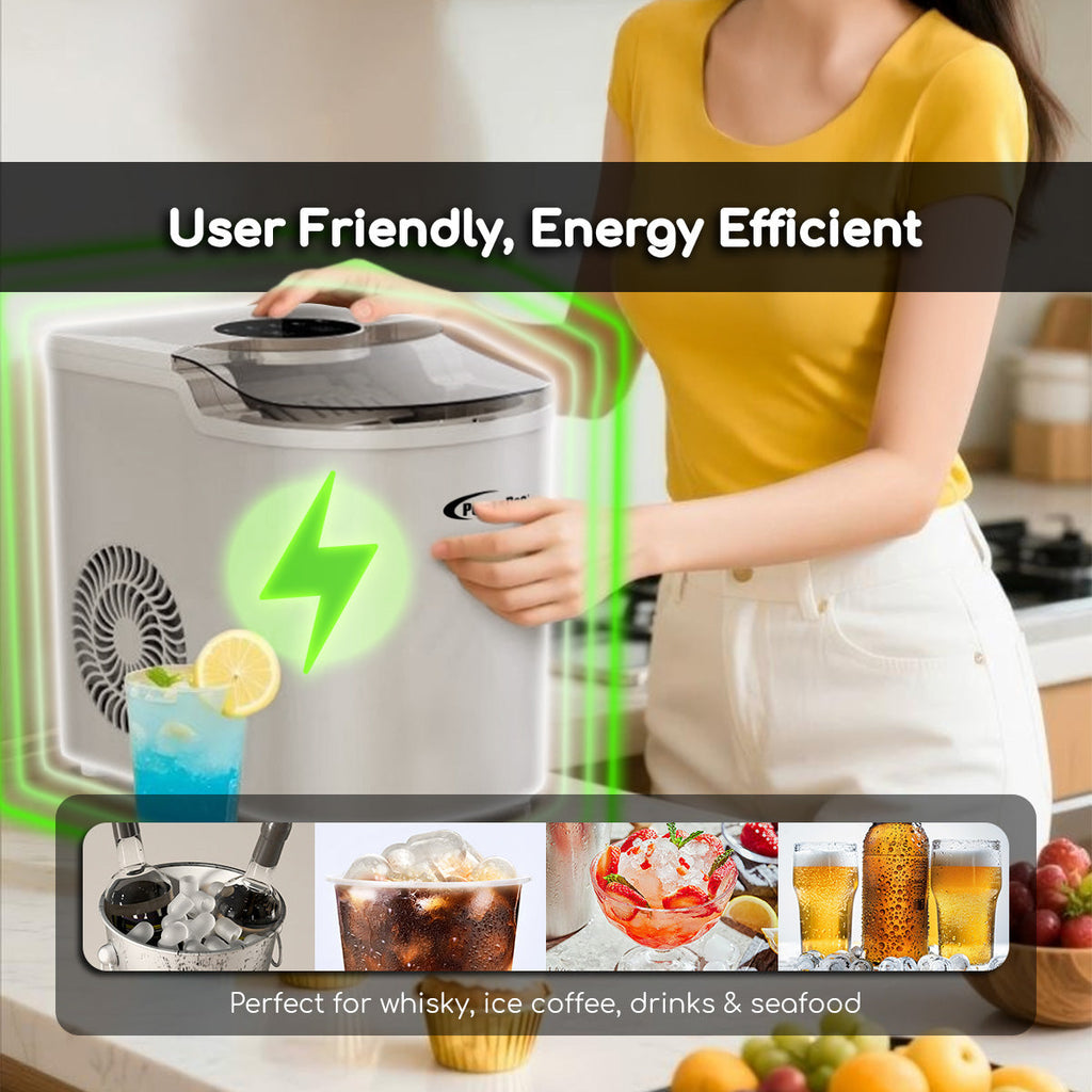ICE Maker household mini round ice making machine (PP3508)