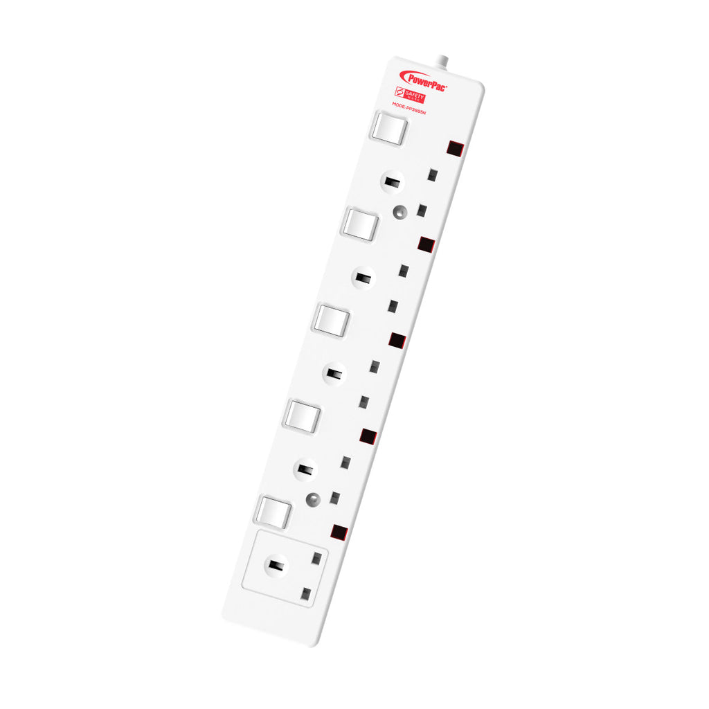 Extension Cord, Extension Socket, Power Cord, Power Extension 3 Metre 5 way (PP3885N)