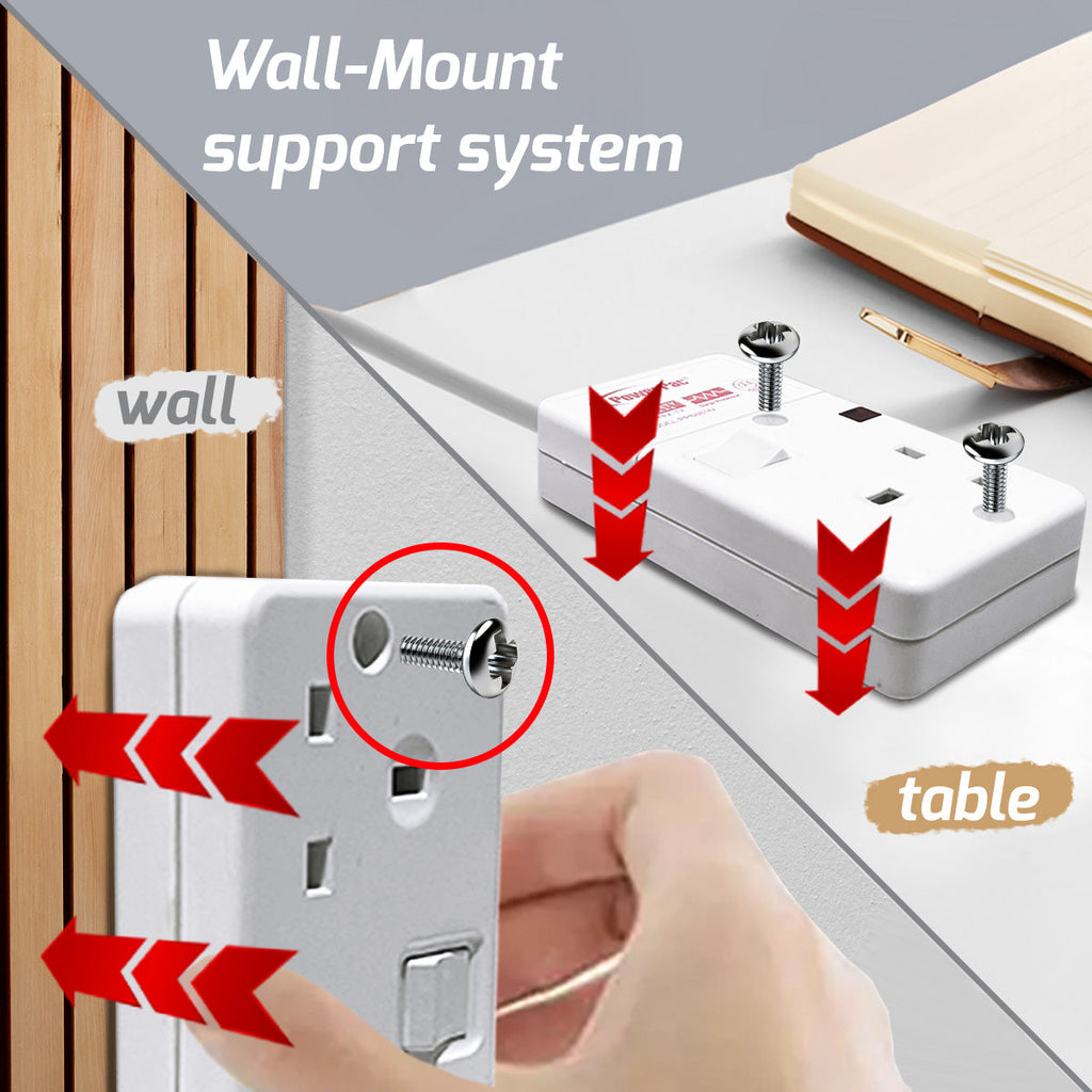 Extension Cord, Extension Socket, Power Cord, Power Extension 6 Metre 1 way (PP6881N)