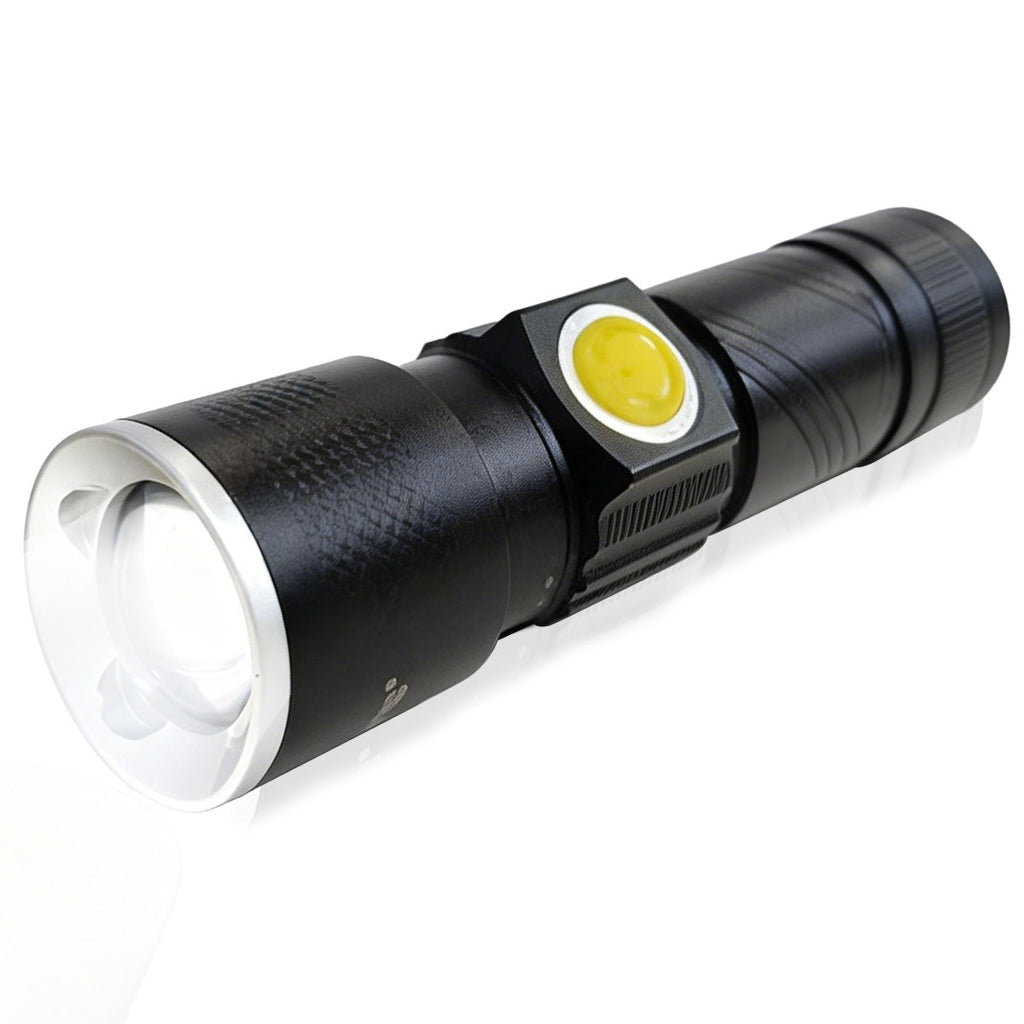USB Rechargeable LED Flashlight, High Power Portable EDC Torch light (PP8028)