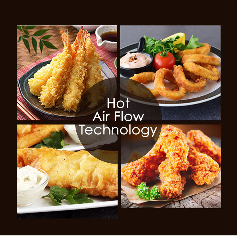 Air Fryer 5.5L with Hot Air Flow System (PPAF656)