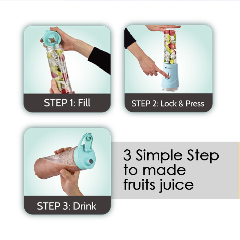 Personal Juice Blender with 2X BPA Free Jugs (PPBL100)