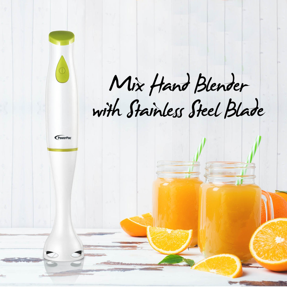 Mix Hand Blender with Stainless Steel Blade (PPBL181)