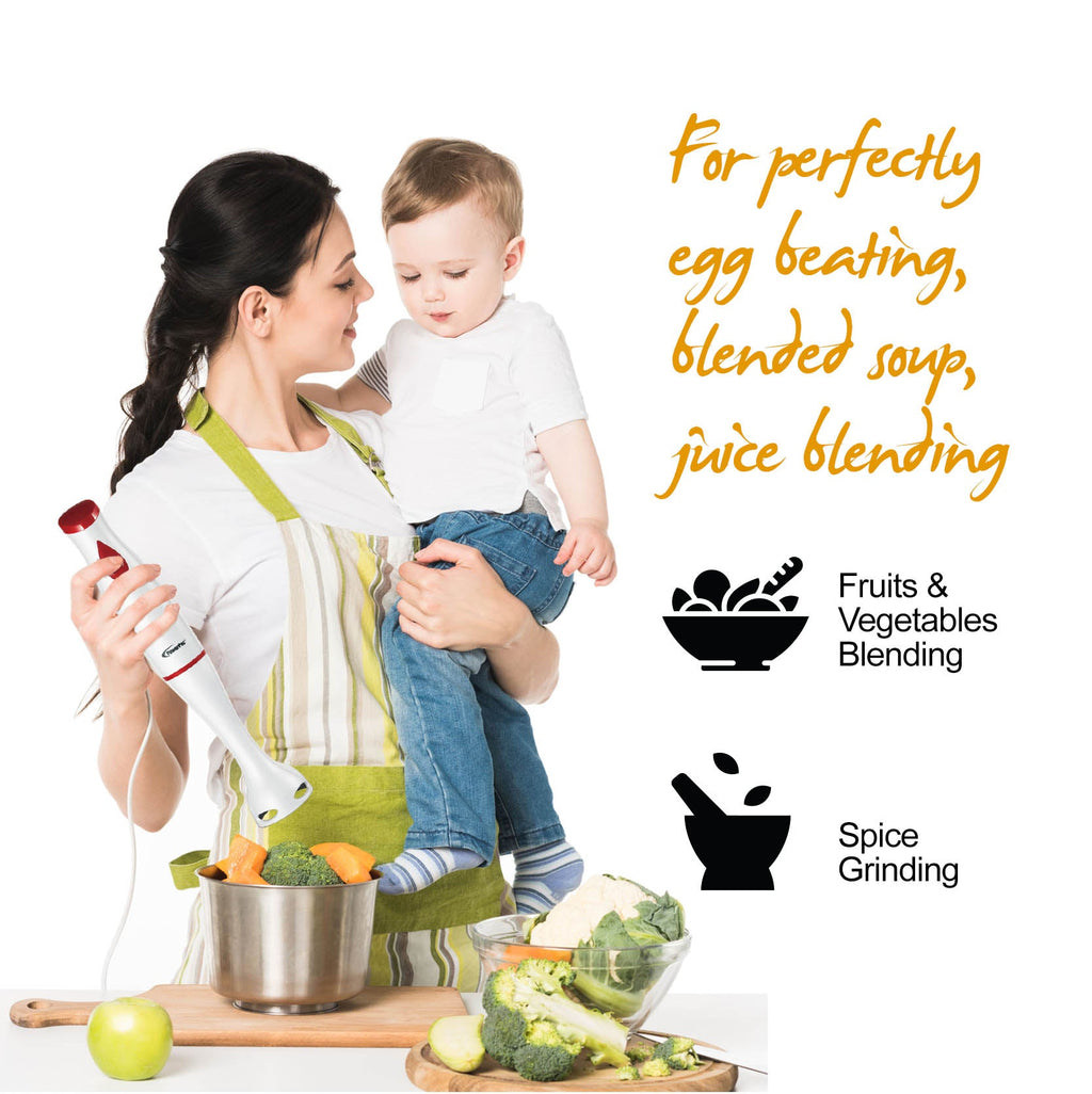Mix Hand Blender with Stainless Steel Blade (PPBL181)
