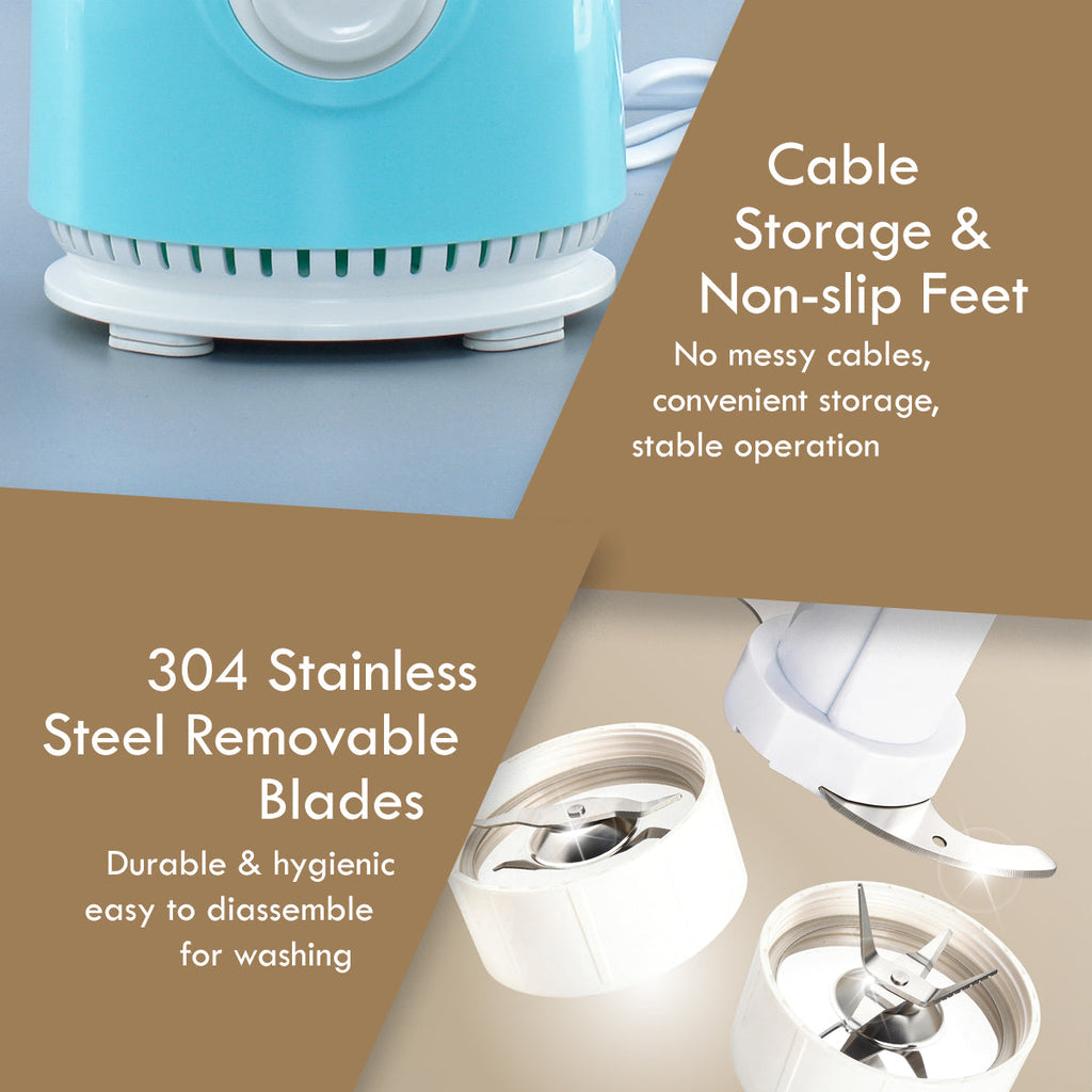 High Power Blender, 3 IN 1 Multi-functional Blender with Dry Mill, Meat Mincer (PPBL678)