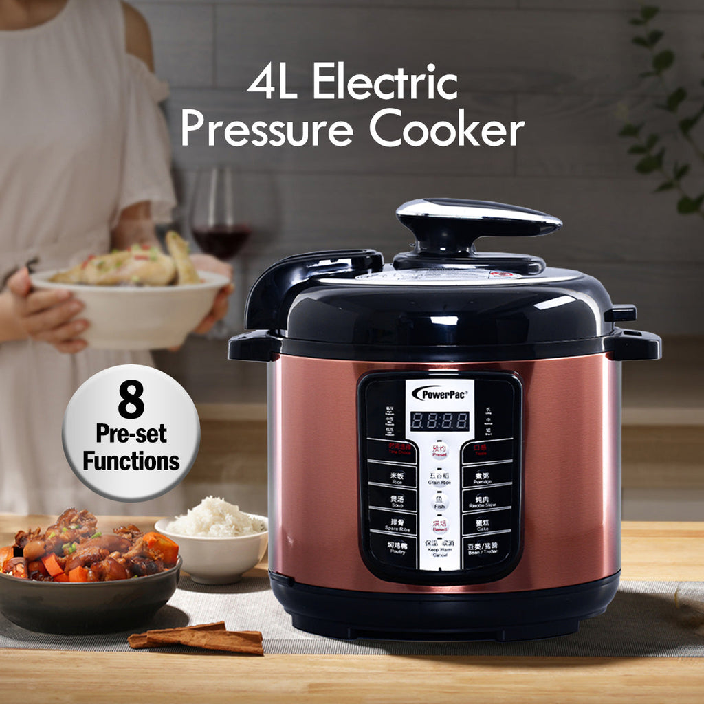 4L Electric Pressure Cooker 4.0L (PPC411A)