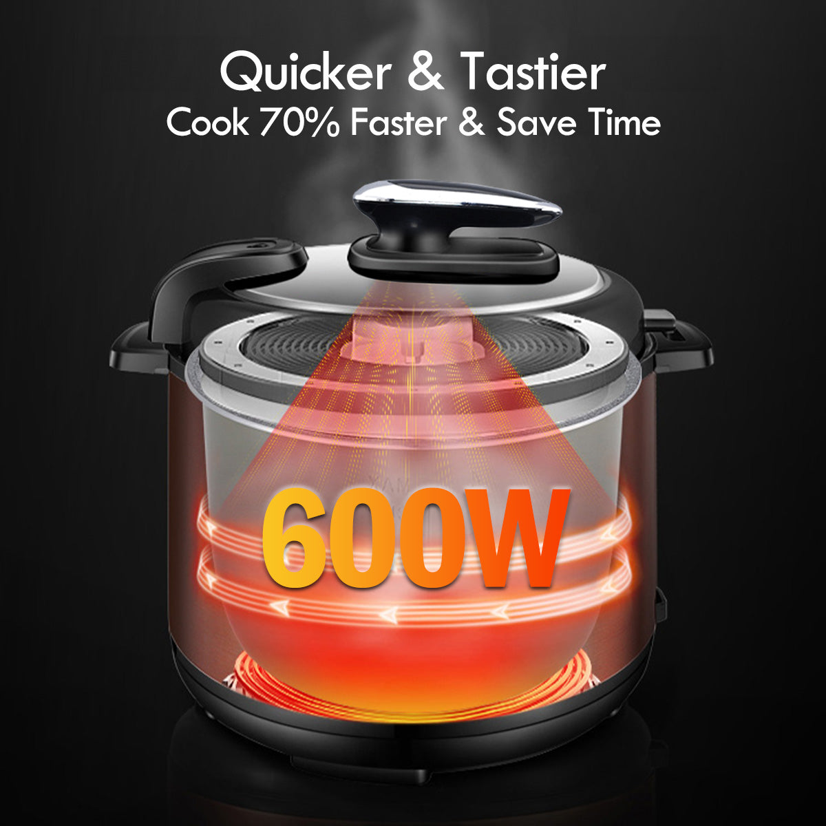 4L Electric Pressure Cooker 4.0L (PPC411A)