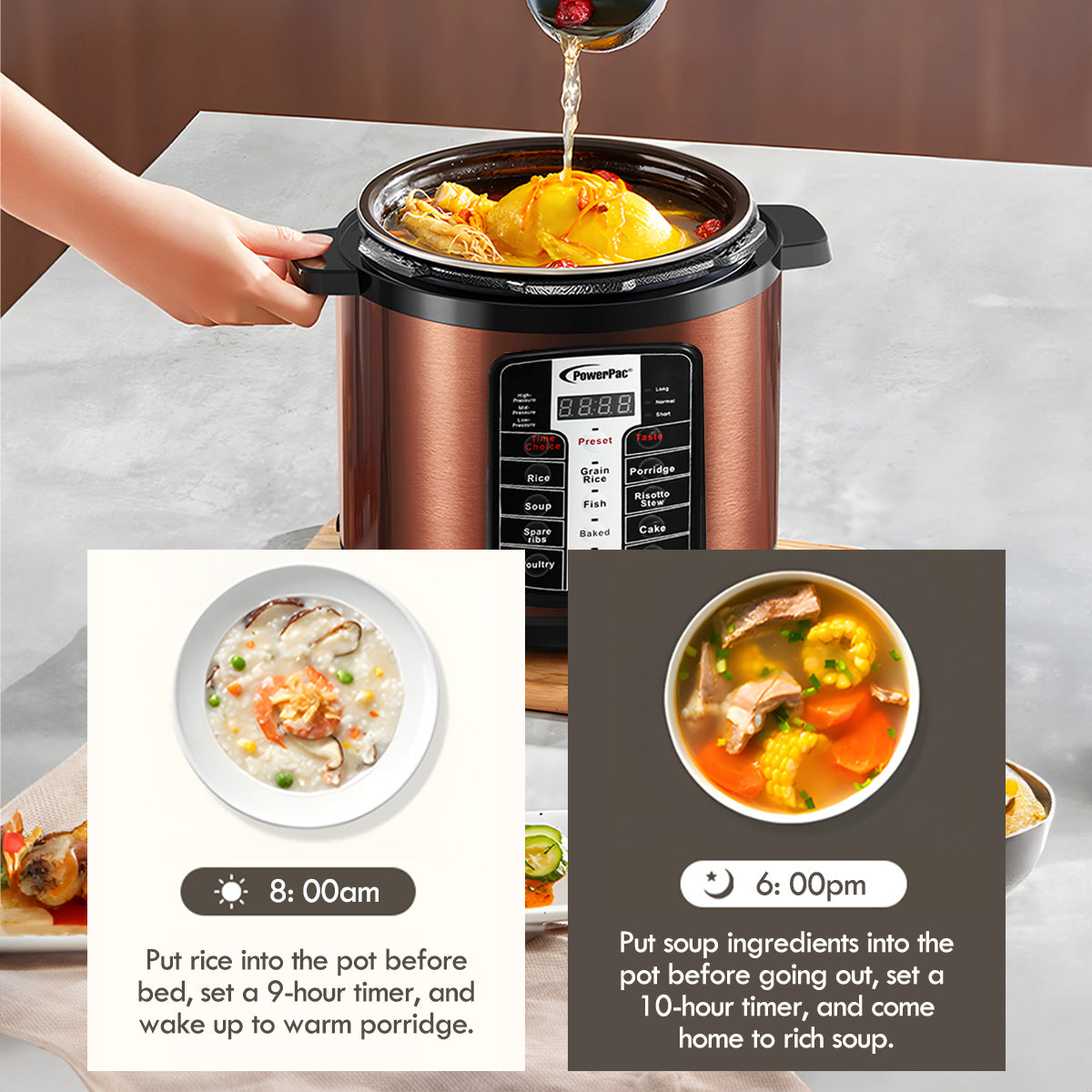 4L Electric Pressure Cooker 4.0L (PPC411A)