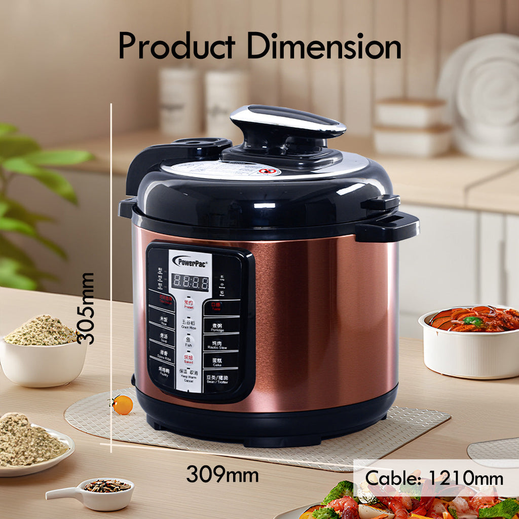 4L Electric Pressure Cooker 4.0L (PPC411A)