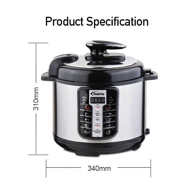 5L Electric Pressure Cooker 5.0L (PPC511)