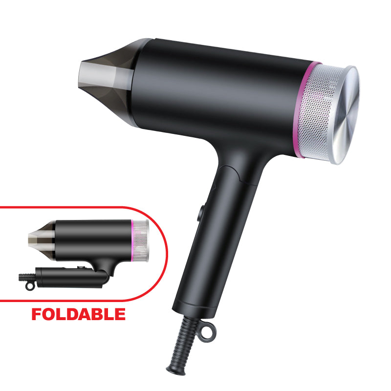 Turbo Travel Hair Dryer, Foldable Hair Dryer, 1600W (PPH2600)