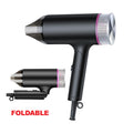 Turbo Travel Hair Dryer, Foldable Hair Dryer, 1600W (PPH2600)