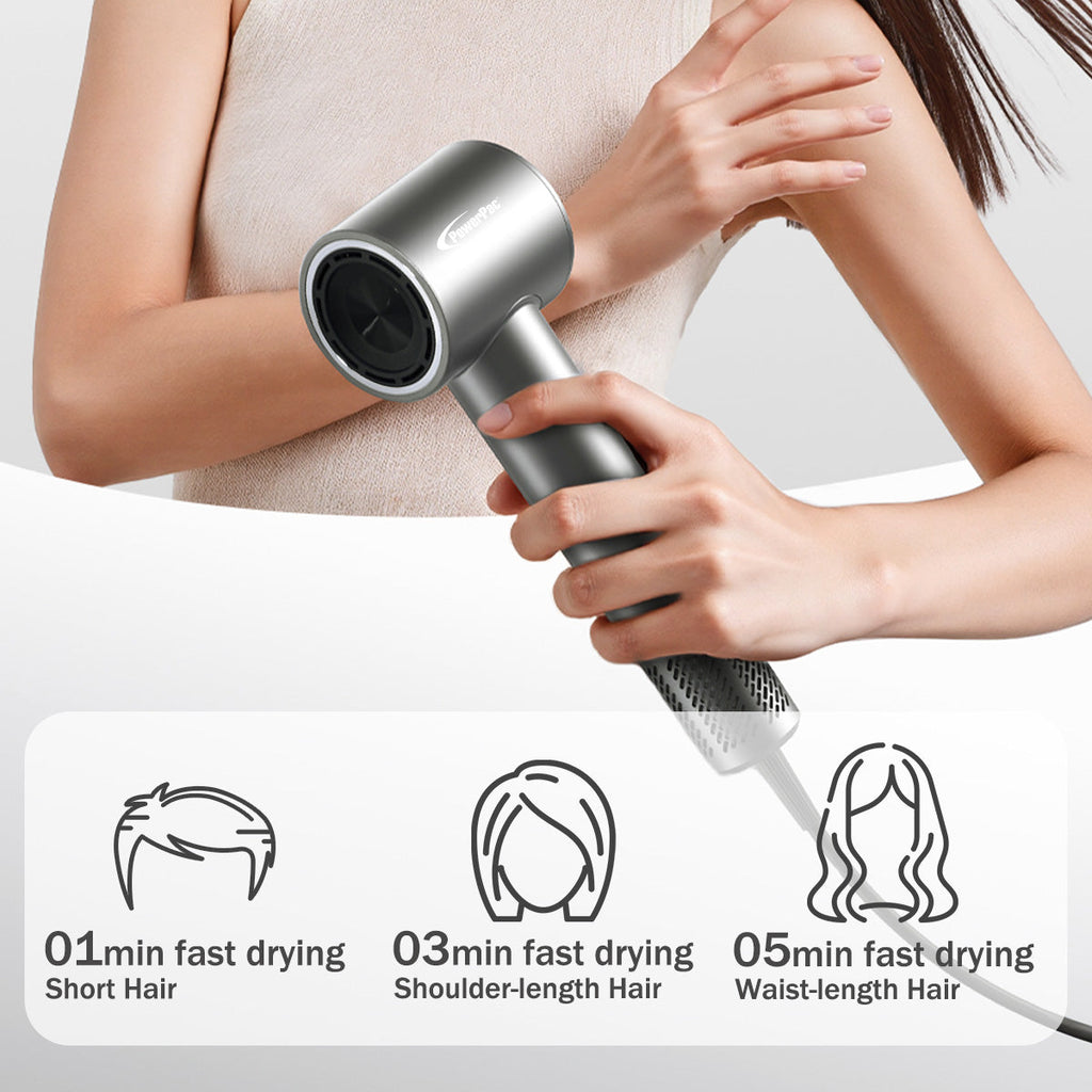Hair Dryer with cool air, High Speed Hair Dryer, 1600W (PPH2858) PINK