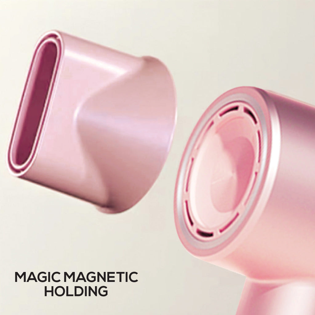 Hair Dryer with cool air, High Speed Hair Dryer, 1600W (PPH2858) PINK