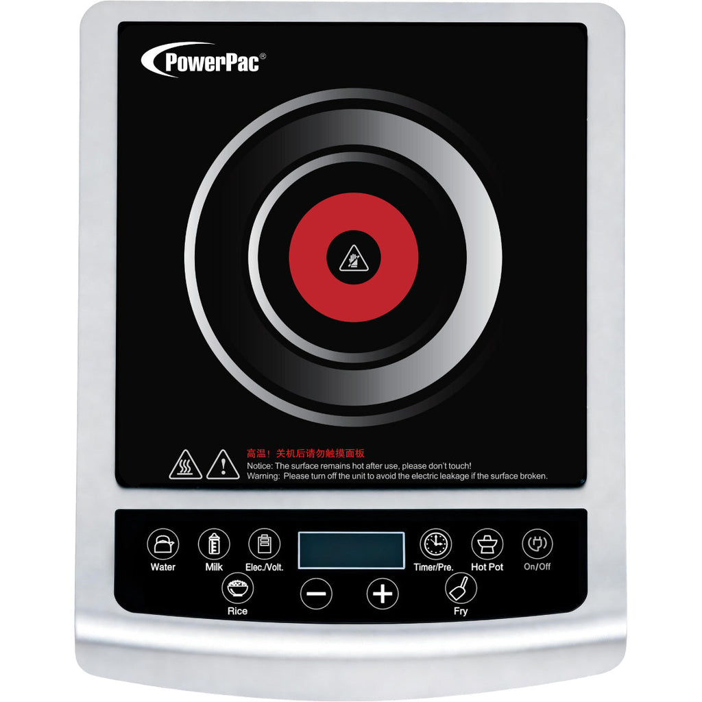 [CLIMATE VOUCHER $400] Induction Cooker, 7 Preset Functions, 1800W (PPIC848ANP)