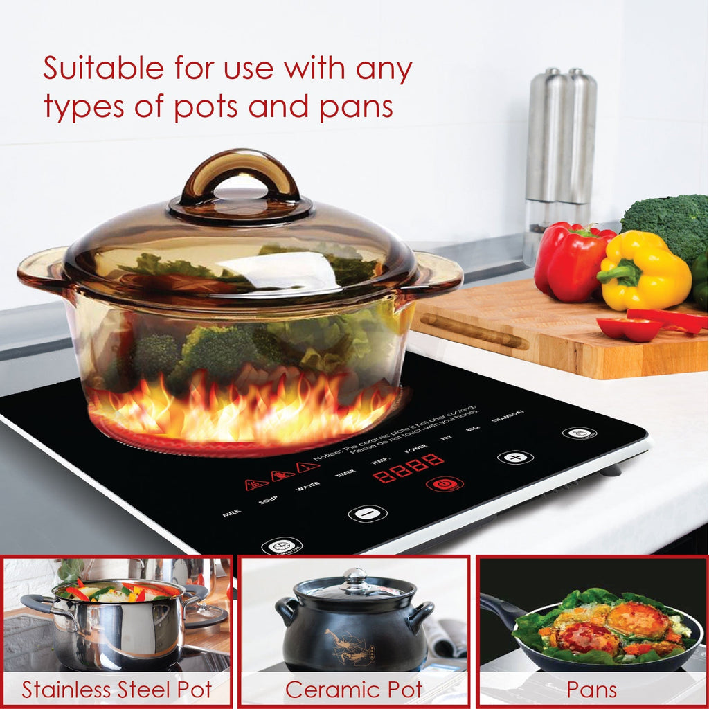 Ceramic Cooker Steamboat (Any Pot)2000 Watts (PPIC880)