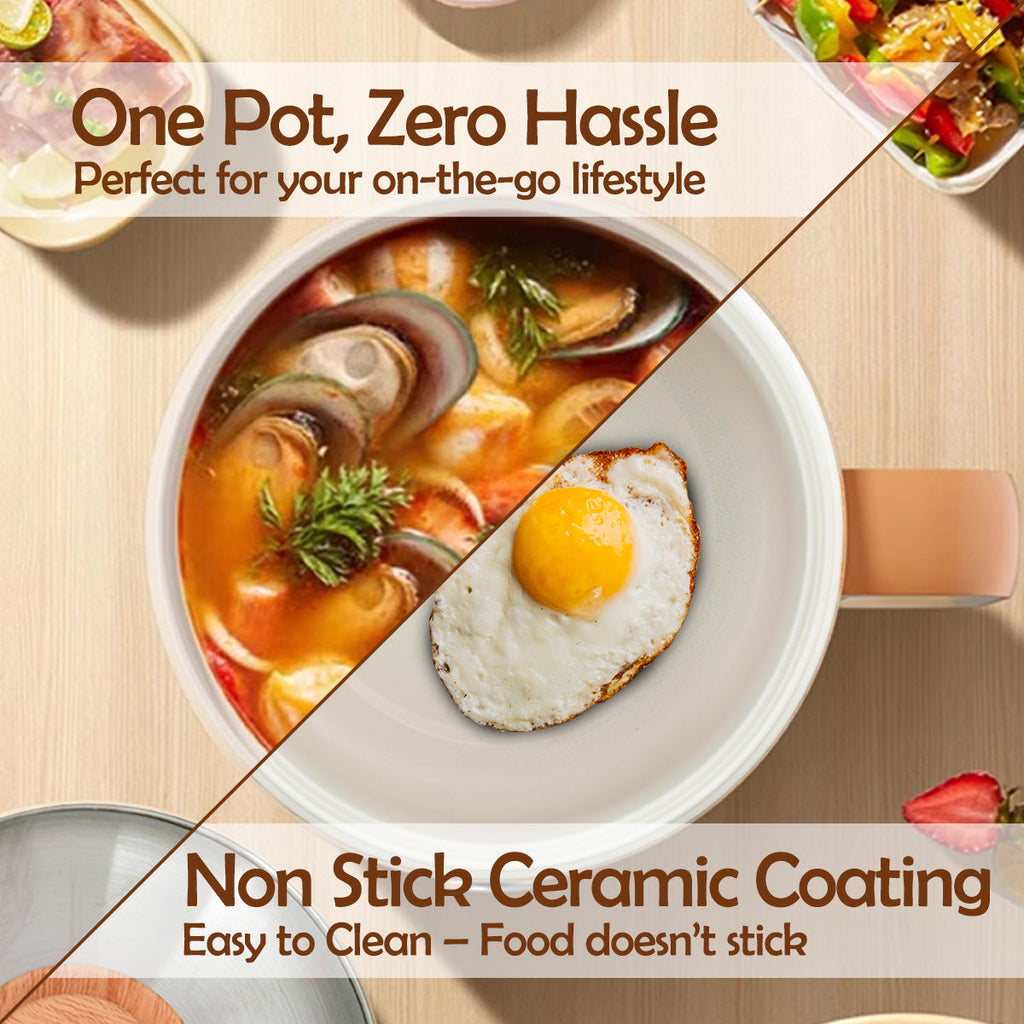 1.7L Multi Cooker steamboat noodle cooker (PPJ3070)