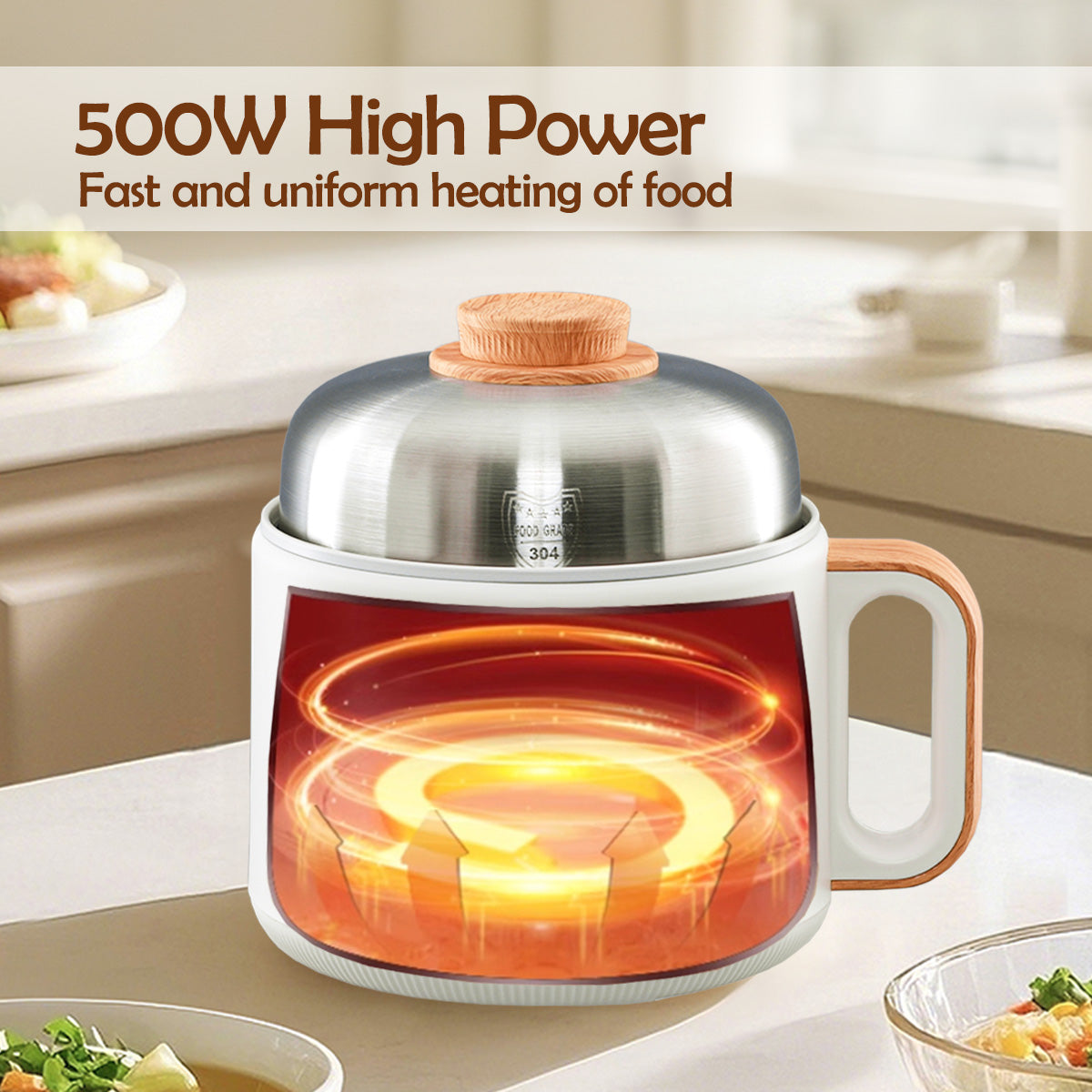 1.7L Multi Cooker steamboat noodle cooker (PPJ3070)
