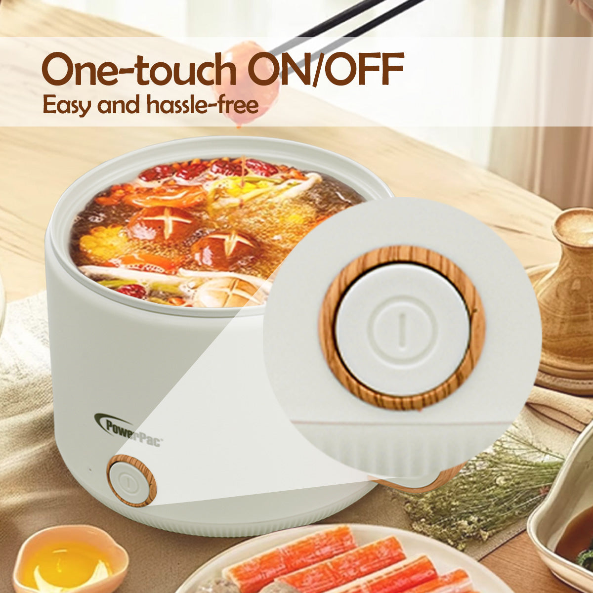 1.7L Multi Cooker steamboat noodle cooker (PPJ3070)