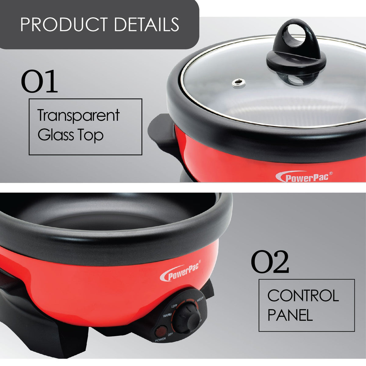 Multi Cooker 2L 2in1 Steamboat/BBQ grill (PPMC181)