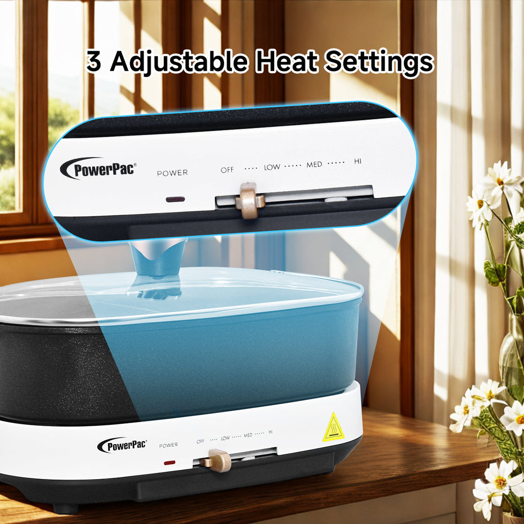 Steamboat & Multi Cooker, Hot pot 4.5L with YuanYang Pot (PPMC768)
