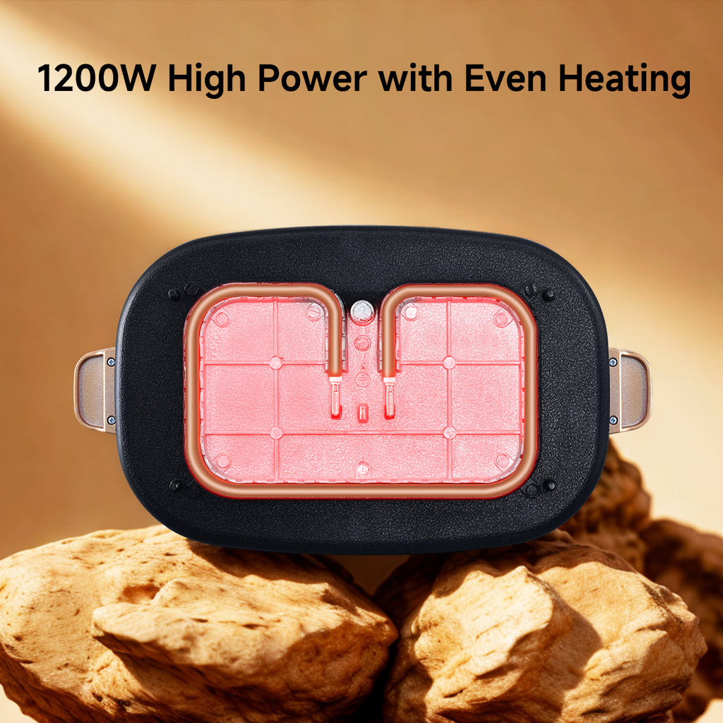 Steamboat & Multi Cooker, Hot pot 4.5L with YuanYang Pot (PPMC768)