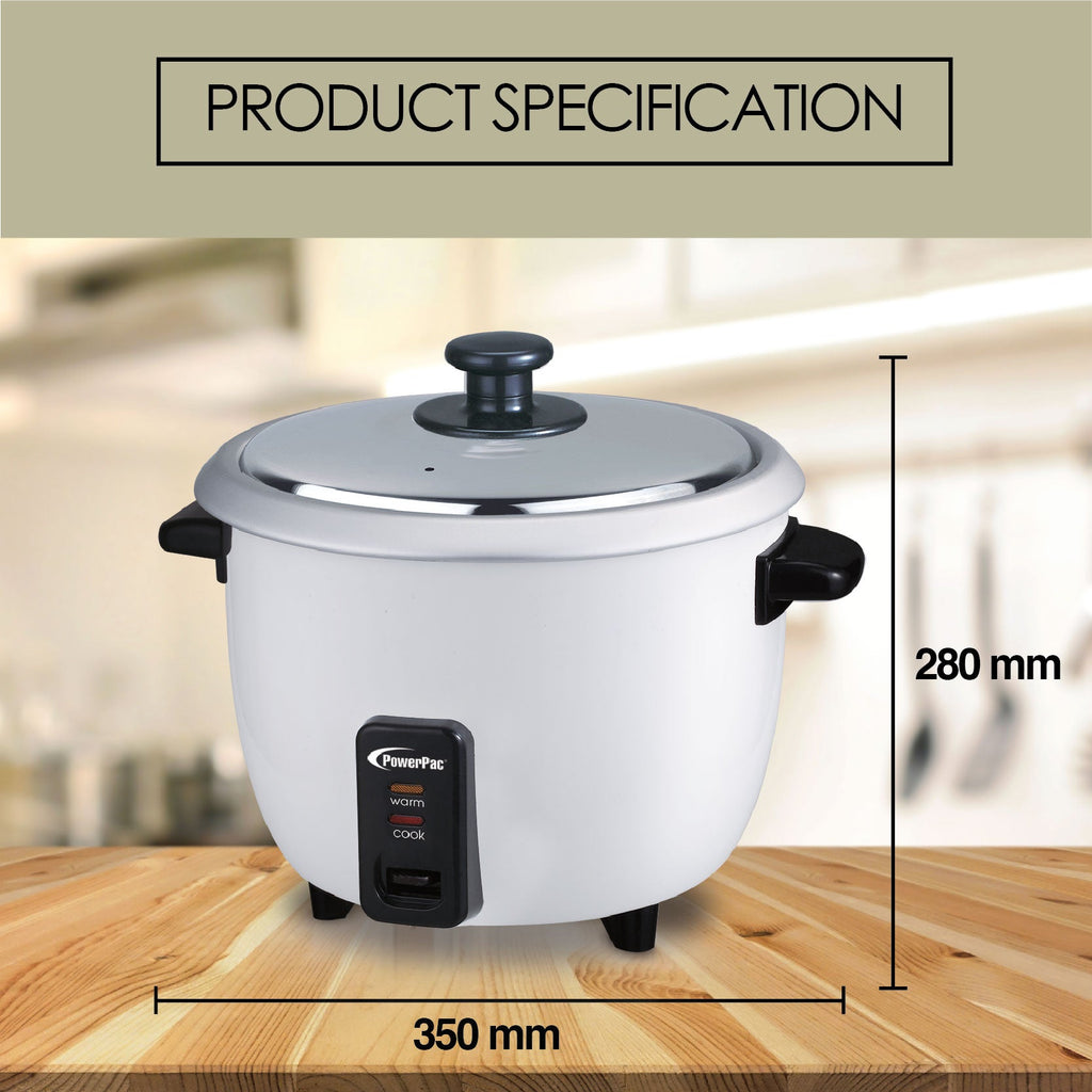 2.8L Rice Cooker with Aluminium Inner Pot (PPRC10) Green