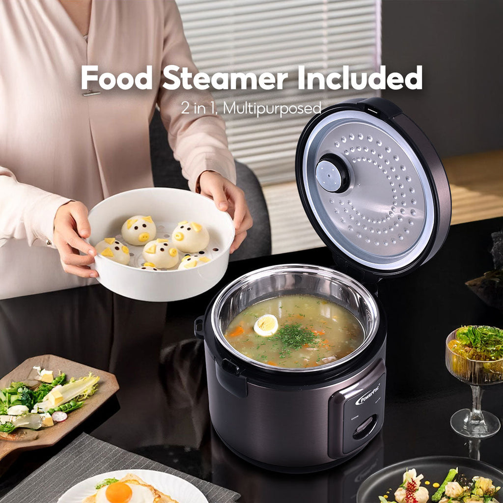 Rice Cooker 1.8L with Stainless Steel Inner Pot (PPRC618)