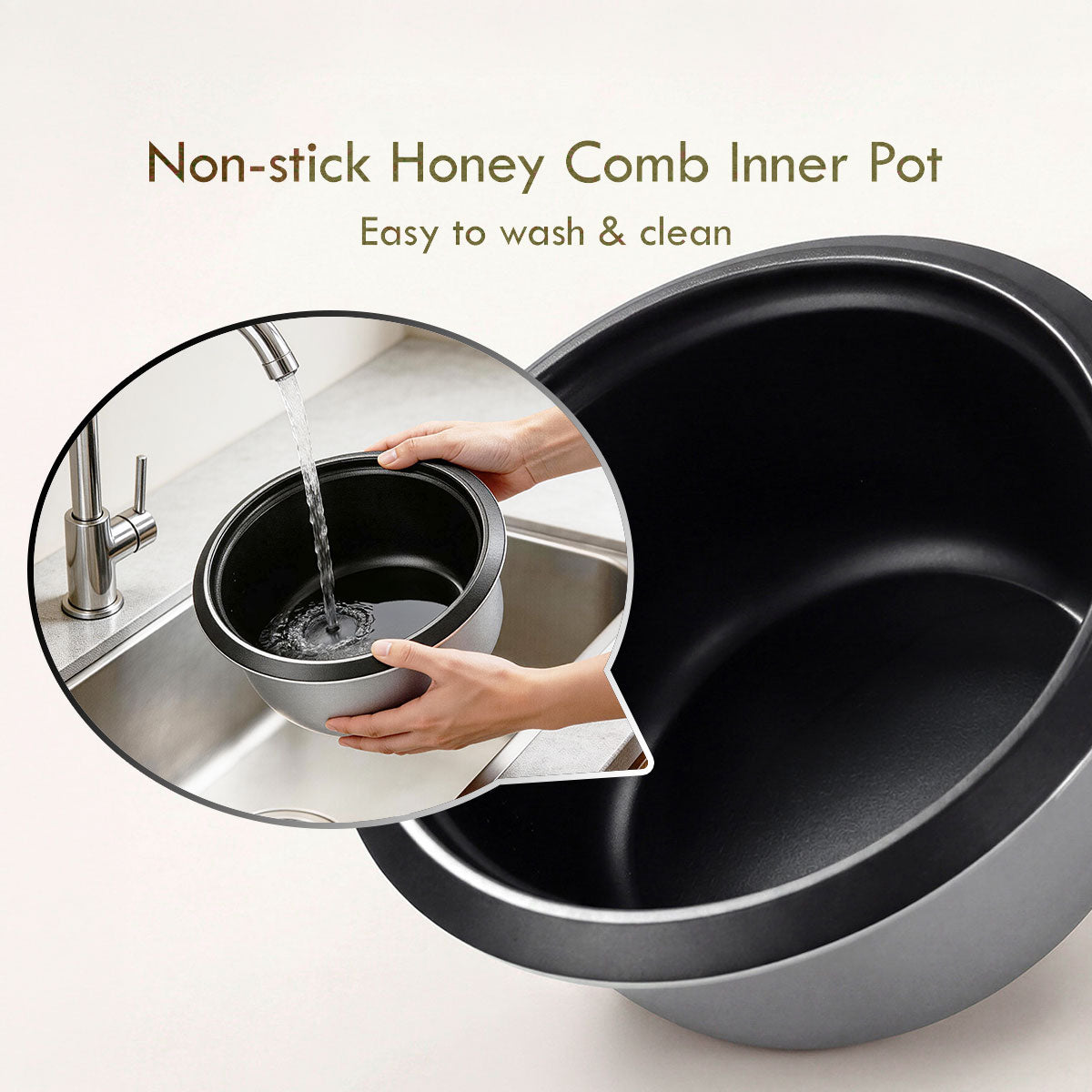 0.6L Rice Cooker with Steamer (PPRC62)