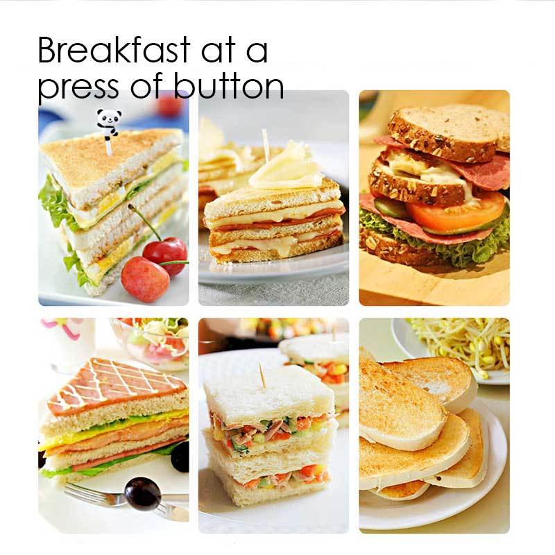 2 slice Bread Toaster Pop-Up with Defrost and Re-heat  (PPT03)