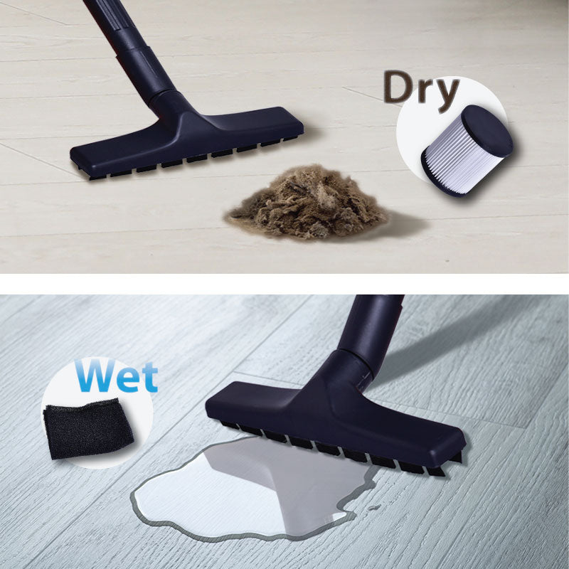Wet & Dry Vacuum Cleaner, Vacuum Cleaner with Blower, Bagless Vacuum Cleaner With HEPA Filter 18KPa Suction (PPV2500)