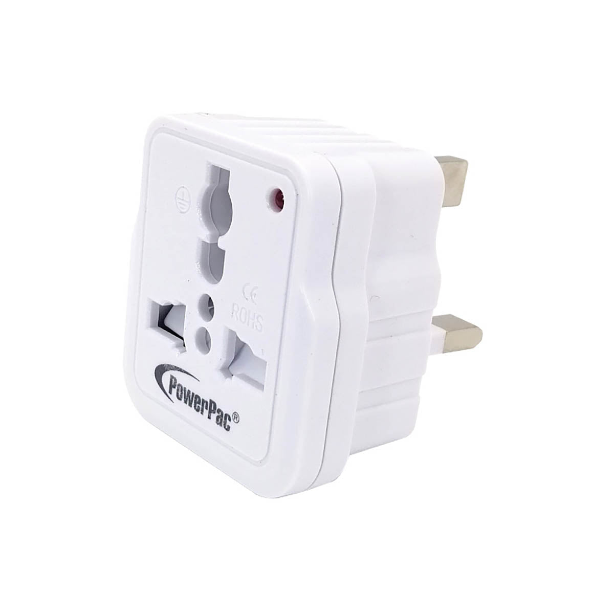 Multi Adapter with 3-Pin Plug – Multi Sockets, Travel Adapter, Neon LED, PT33WH