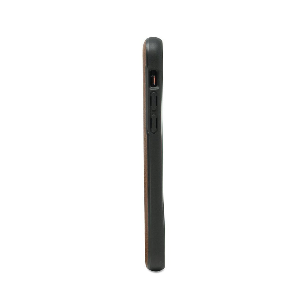 Brown Leather Phone Case - Contour