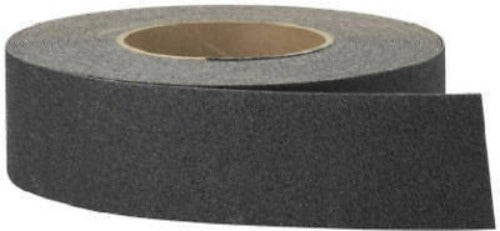 3M 7732 2" x 60' Roll of Black Anti-Slip Stair Tread Tape - Quantity of 3