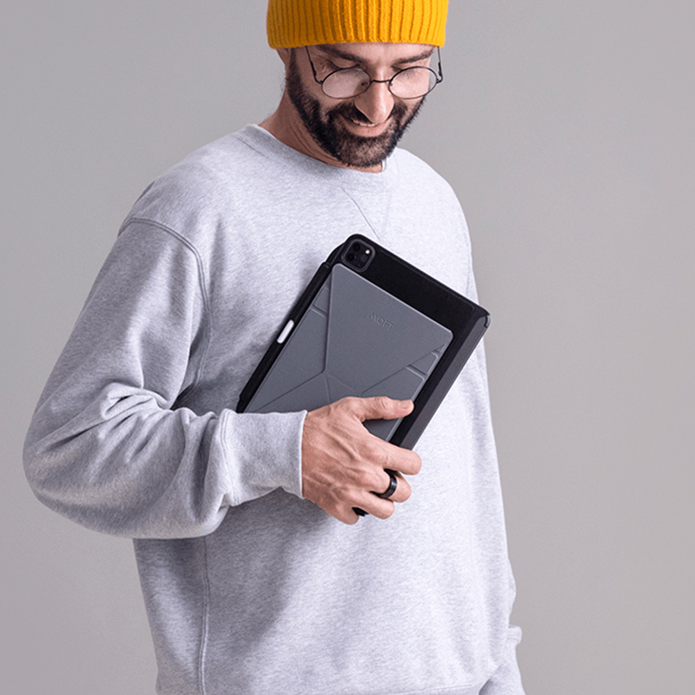 Snap iPad Case & Stand (Magnetic-friendly)