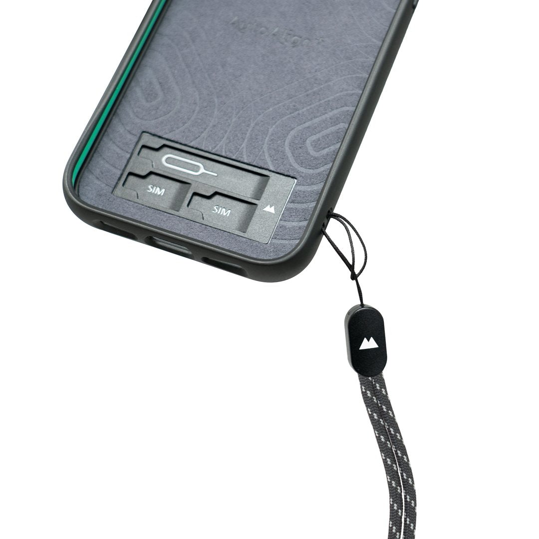 Tonal Grey Wrist Strap