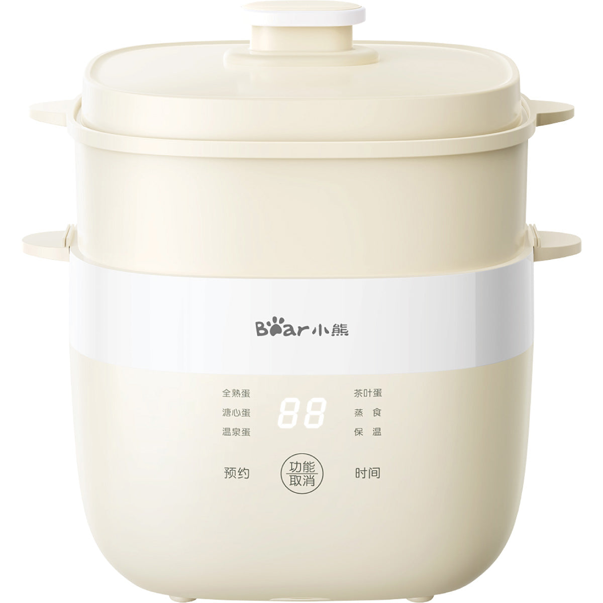 Bear Multi-Purposed Steamer 10 Eggs, 2 tier Steamer (ZDQ-T10Y2)